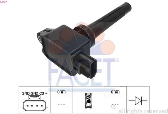 Ignition Coil OE Equivalent 9.6527