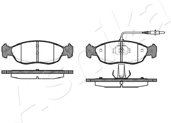 Brake Pad Set, disc brake 50-00-0638 - image 2