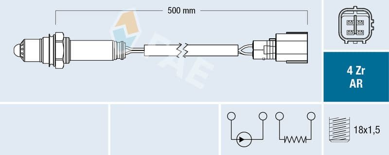 Oxygen Sensor 75645