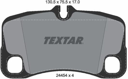 Brake Pad Set, disc brake 2445403