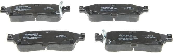 Brake Pad Set, disc brake 0986494858 - image 11