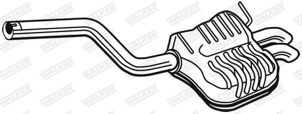 Rear Muffler 25122 - image 5
