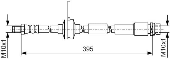 Brake Hose 1 987 481 B19 - image 10