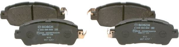 Brake Pad Set, disc brake 0986494832 - image 2