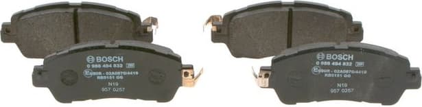 Brake Pad Set, disc brake 0986494832 - image 4