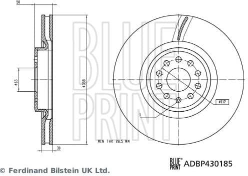 Brake Disc ADBP430185 - image 4