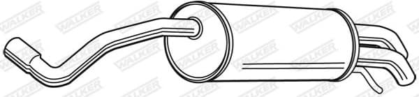 Rear Muffler 23325 - image 2