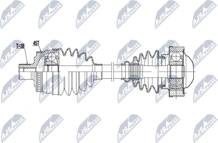 Drive Shaft NPW-AU-110