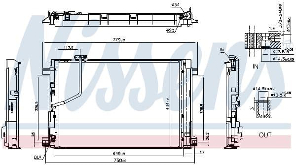 Condenser, air conditioning ** FIRST FIT ** 941293 - image 6