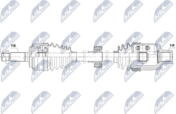 Drive Shaft NPW-HD-106