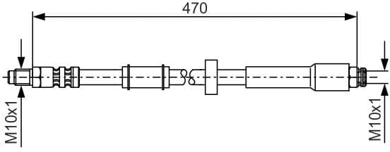 Brake Hose 1987481004 - image 6
