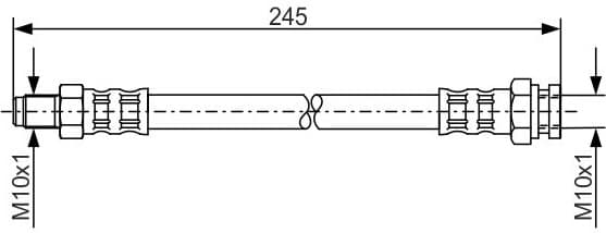 Brake Hose 1987476876 - image 2