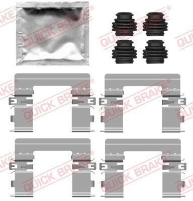 Accessory Kit, disc brake pad 109-0200