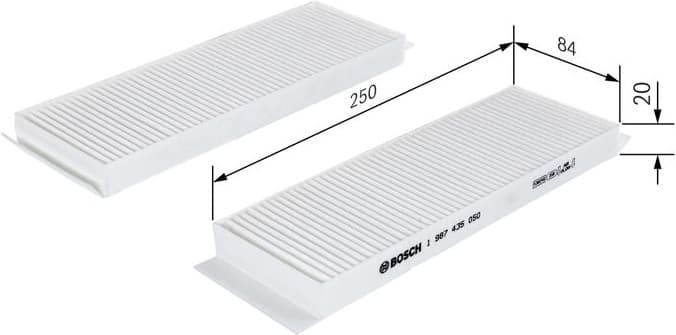 Filter, cabin air 1987435050 - image 2