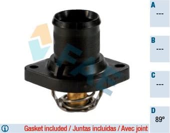 Thermostat, coolant 5205589