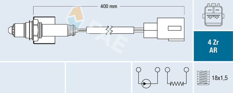 Oxygen Sensor 75654