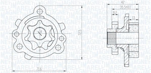 Oil Pump 351516000142 - image 2