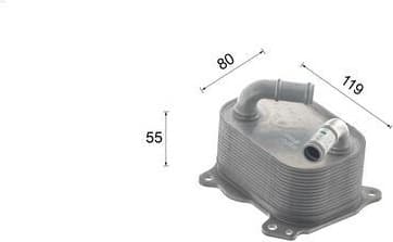 Oil Cooler, engine oil BEHR CLC 389 000S - image 11