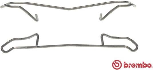 Accessory Kit, brake caliper PRIME LINE A 02 245