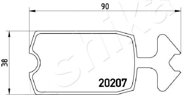 Brake Pad Set, disc brake 50-00-0648 - image 2