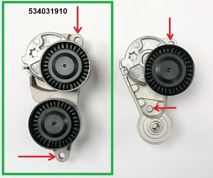Tensioner belt 534031910 - image 2