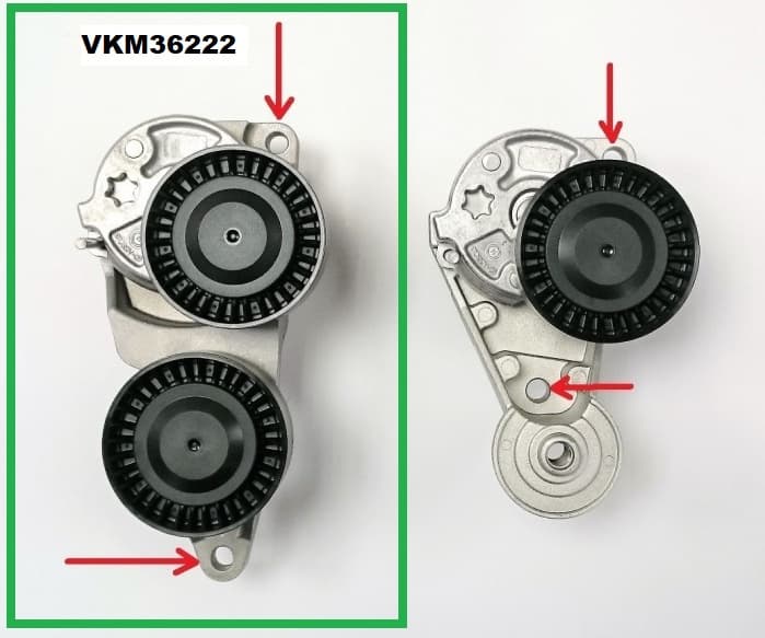 Tensioner belt VKM36222