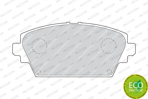 Brake pads front, Top Quality FDB1580 - image 3