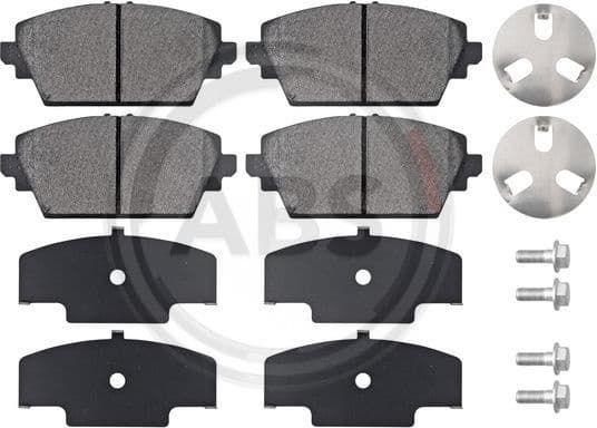 Brake Pad Set, disc brake 37205