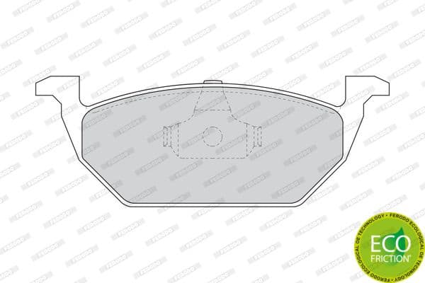 Brake pads front, Top Quality FDB1094 - image 3