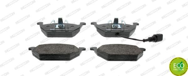 Brake pads front, Top Quality FDB1398