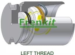 Brake caliper piston with adjustment unit K384901L - image 2