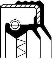 Shaft Seal, differential 49114768