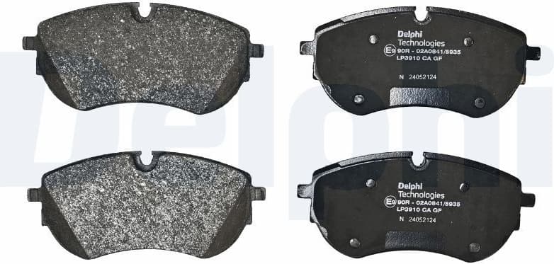 Brake Pad Set, disc brake LP3910 - image 2