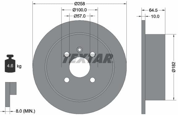Brake Disc 92129000