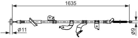 Cable Pull, parking brake 1987482690 - image 5