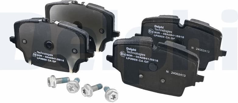 Brake Pad Set, disc brake LP3925 - image 3