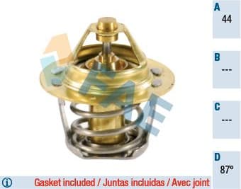 Thermostat, coolant 5204187