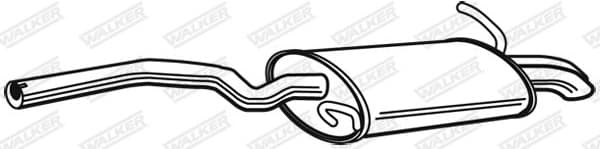 Rear Muffler 23183 - image 2