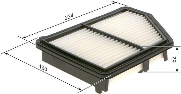 Air Filter F 026 400 576 - image 2