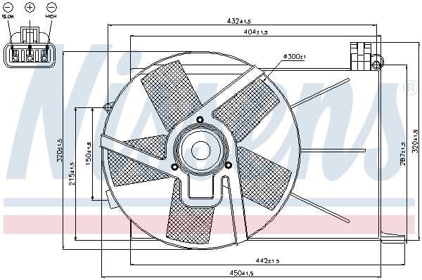 Fan, engine cooling 85193 - image 5