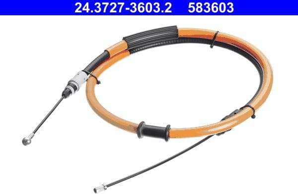 Cable Pull, parking brake 24.3727-3603.2 - image 2