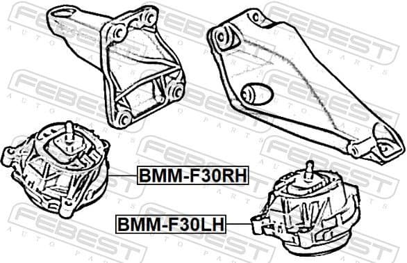 Mounting, engine BMM-F30RH - image 2