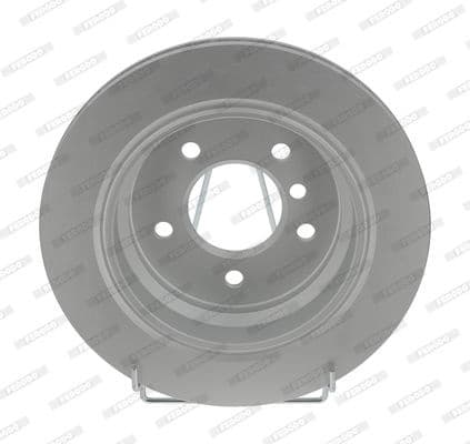 Brake discs kit rear, (2pcs), Top Quality DDF836C