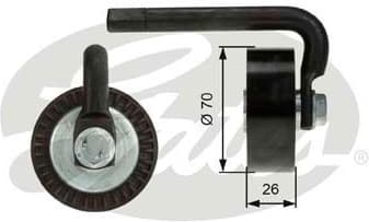 Belt Tensioner, V-ribbed belt DriveAlign™ T39012