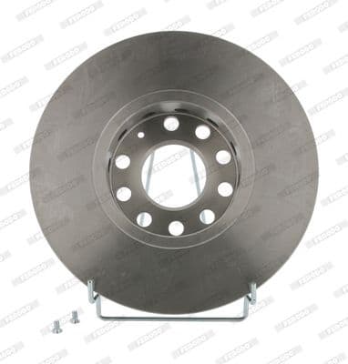 Brake discs kit front (2pcs), Top Quality DDF1706 - image 2