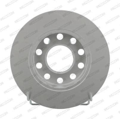 Brake discs kit rear, (2pcs), Top Quality DDF1709C - image 3