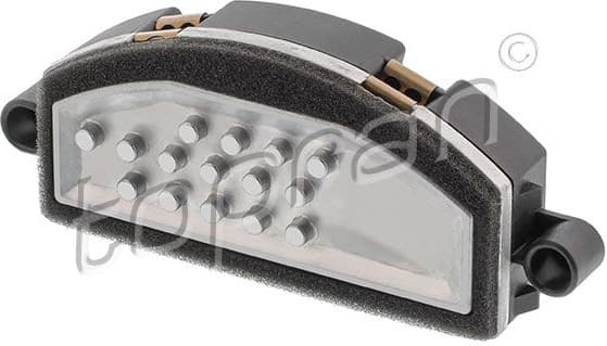 Regulator, interior blower 119 654