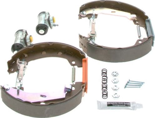 Brake Shoe Set KIT SUPERPRO 0204114154 - image 8