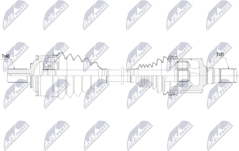 Drive Shaft NPW-VV-176