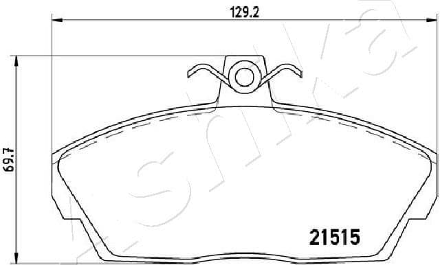 Brake Pad Set, disc brake 50-0L-L13 - image 2